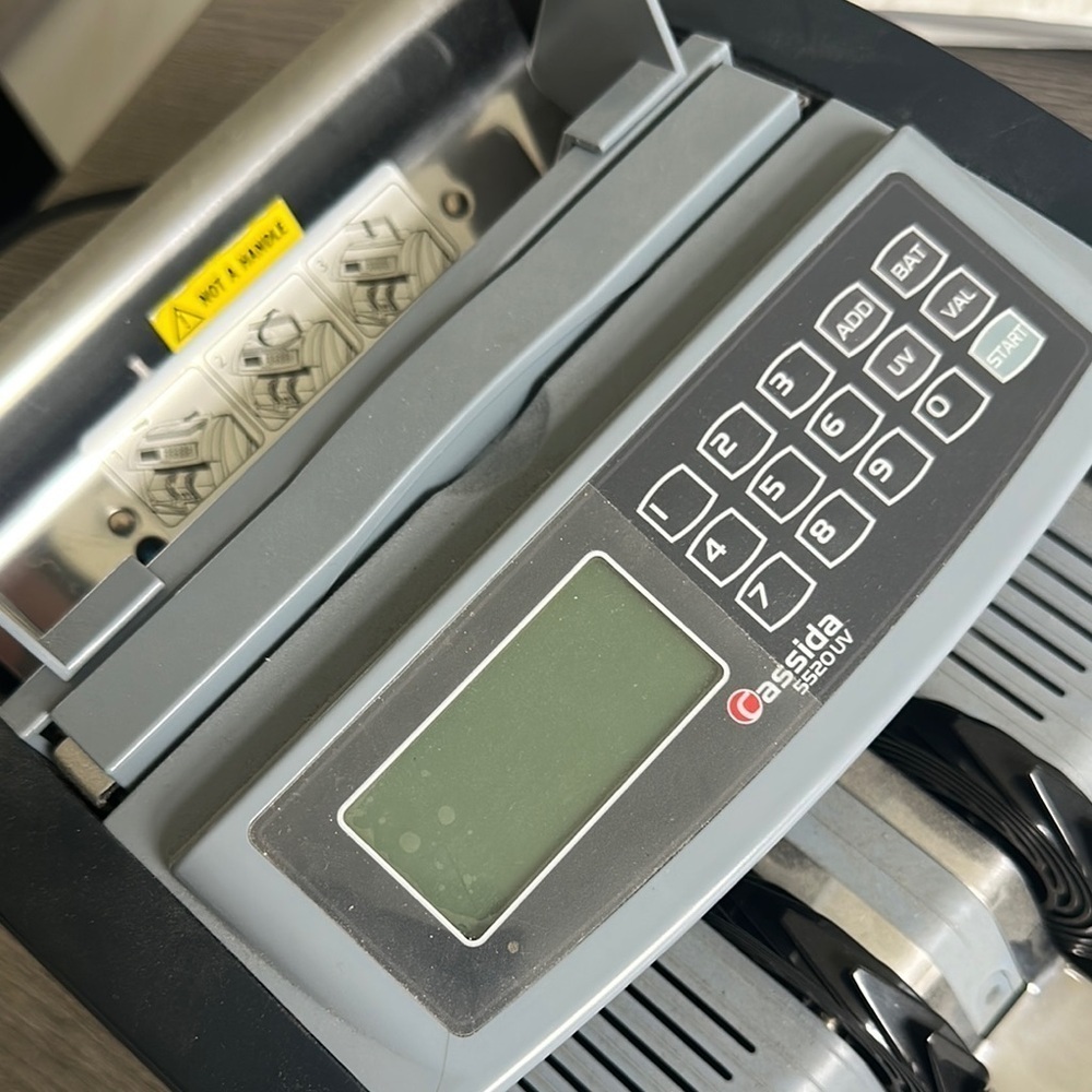 CASSIDA 5520 UV BILL COUNTER - Picture 5 of 5